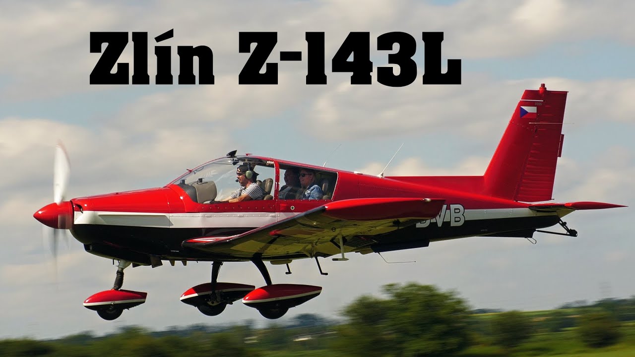 Zlin Z-143L | Airshow Breclav 2022 | 4K