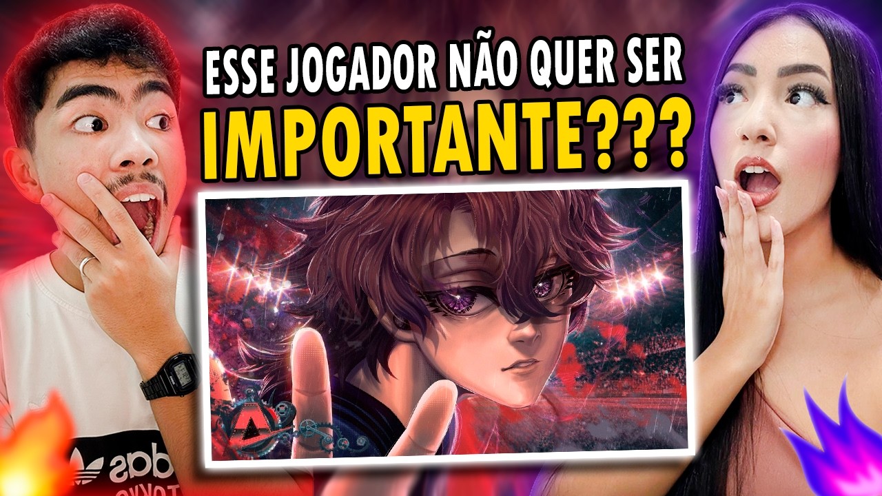 CASAL REAGE | Hugo (Blue Lock) | Engrenagem | AniRap | REACTANDO
