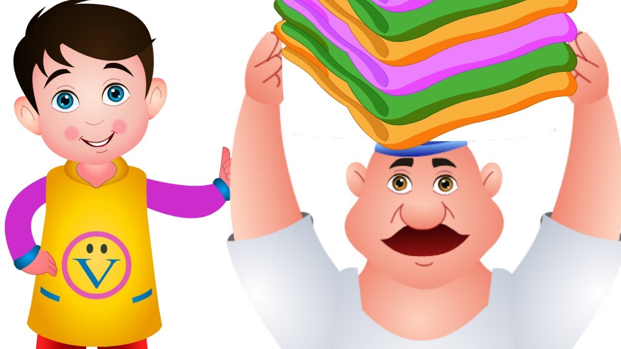 Dhobi Aaya Dhobi Aaya - Hindi Rhymes For Children - Bal Geet - Videogyan Hindi Rhymes