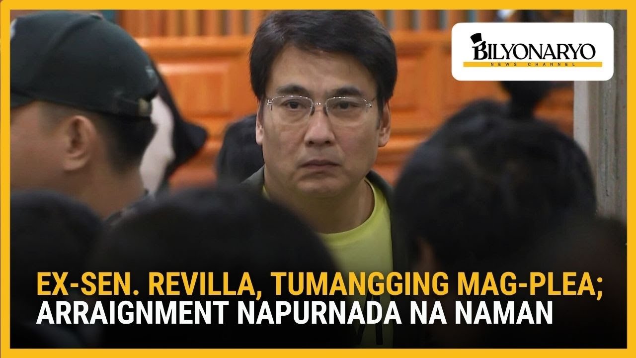 Ex-Sen. Revilla, tumangging mag-plea; arraignment napurnada na naman | Agenda