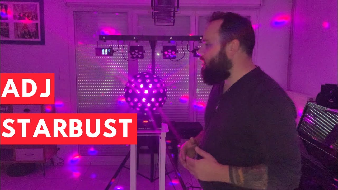 Lumière Dj - ADJ Starbust - UNBOXING