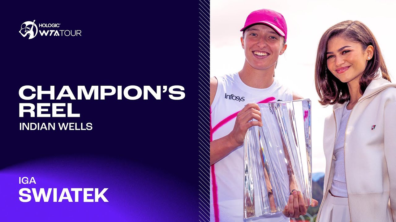 BEST POINTS from Iga Swiatek's second Indian Wells title run 🏆🏆