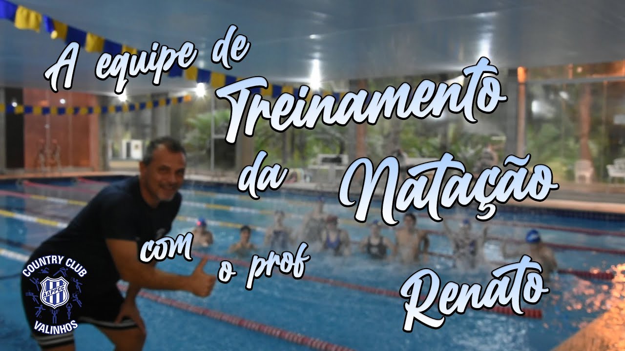Natação: Equipe de Treinamento do clube