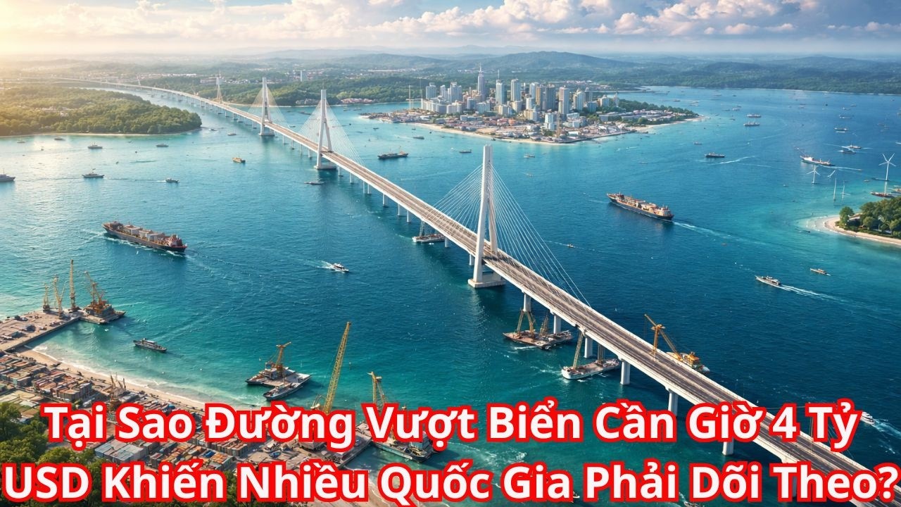 Tại Sao Đường Vượt Biển Cần Giờ 4 Tỷ USD Khiến Nhiều Quốc Gia Phải Dõi Theo?