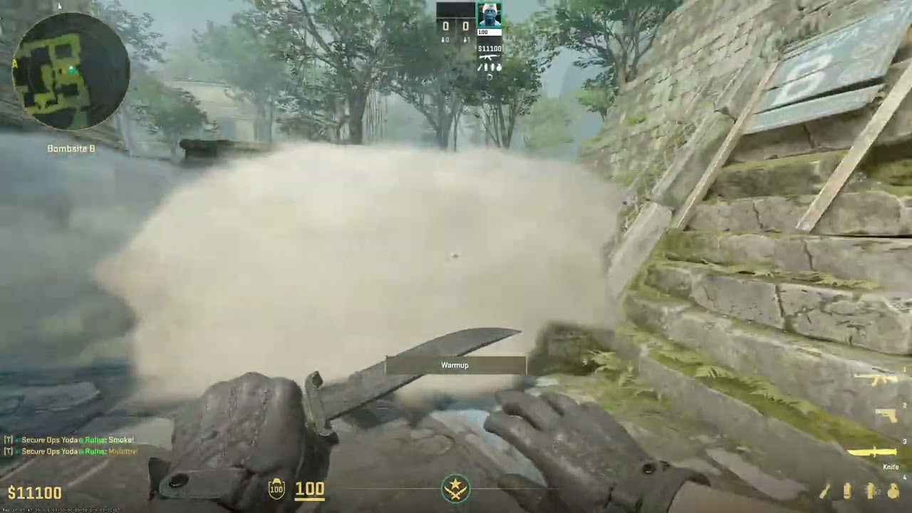 CS2 Ancient 2026 T-Side 11xsmoke Molly, 4x B-site 3+3 Mid 2x A-site