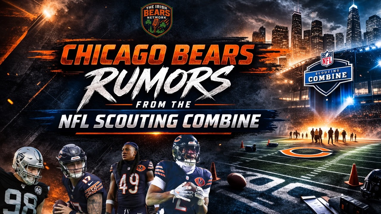 🐻Chicago Bears Combine Rumors: BIG Trade Talks + Tyson Bagent Interest 👀