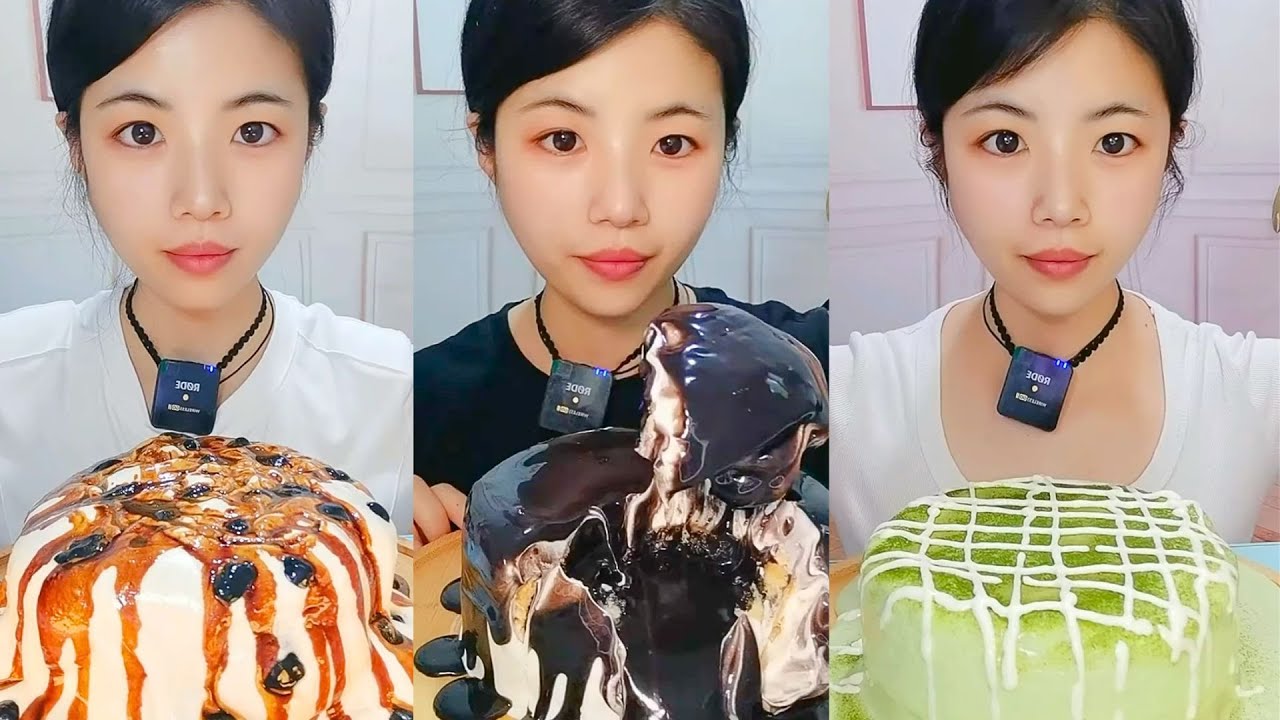 Homemade Cake and Brownie Eating Show | Calm Dessert Mukbang #33