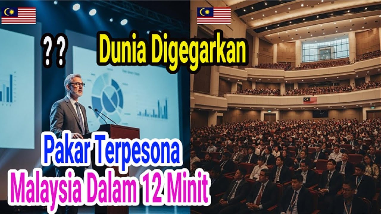 Ucapan 10 Minit Tentang Malaysia Yang Menggegarkan Dunia!
