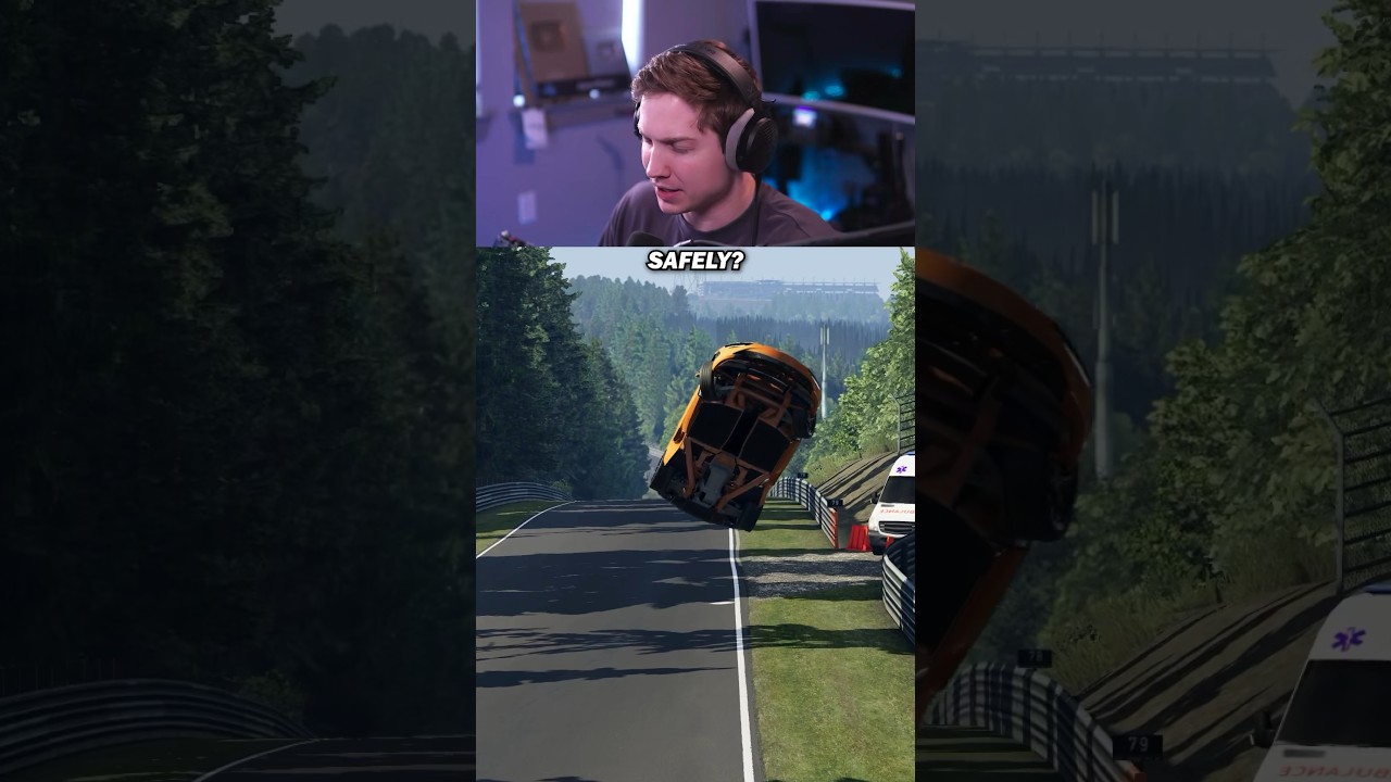 F1 Drivers&rsquo; Cars vs. Nurburgring Jump