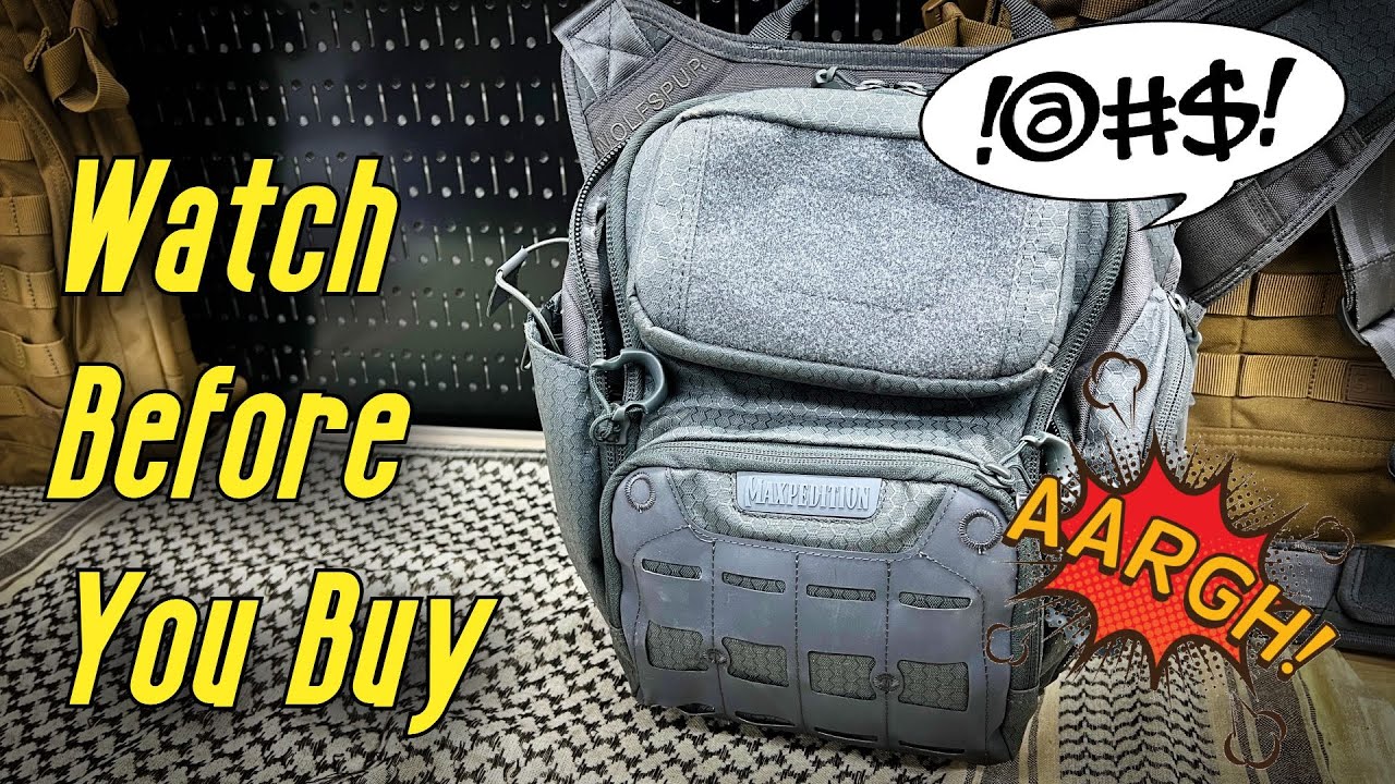 I Can't Recommend the Wolfspur v2.0 Crossbody Shoulder Bag from Maxpedition