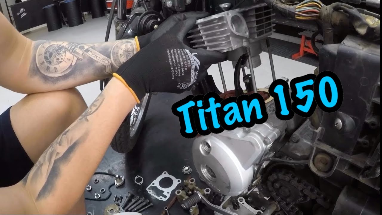 COMO MONTAR O MOTOR DA TITAN 150