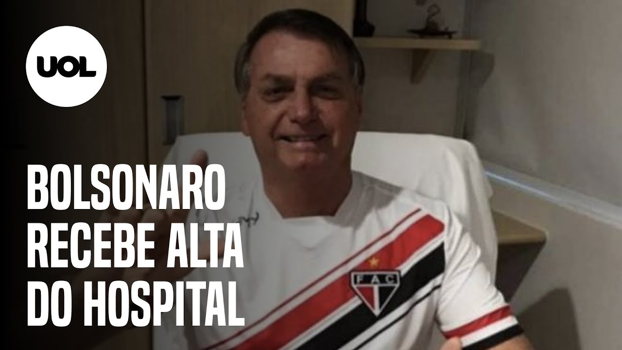 Bolsonaro recebe alta após cirurgia