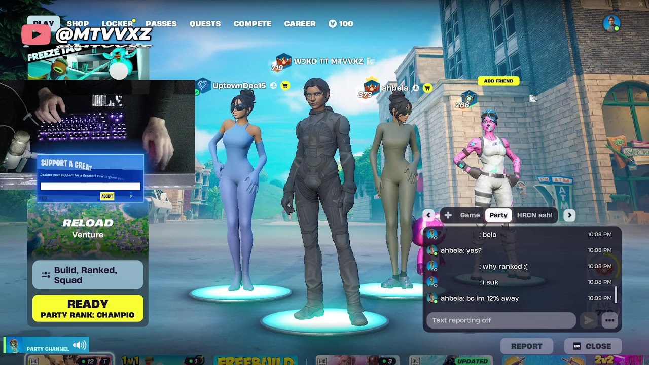FORTNITE RANKED RELOAD ROAD TO UNREAL