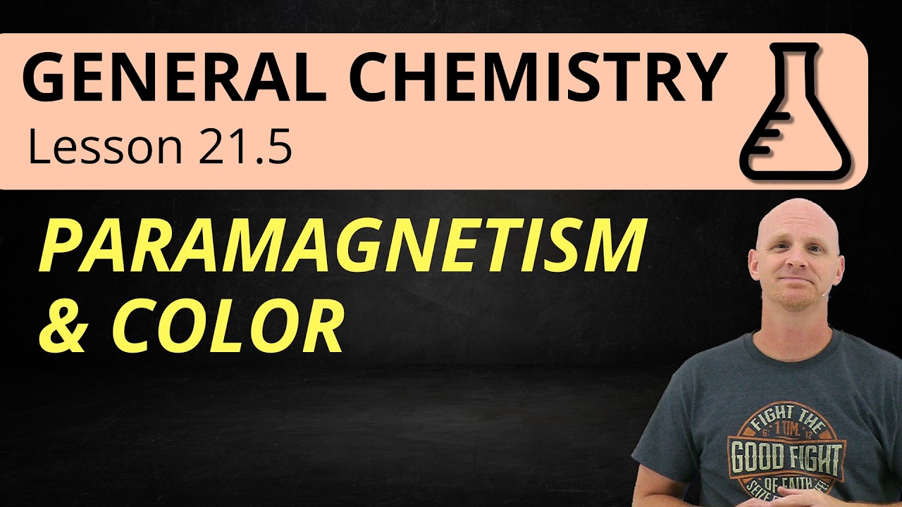 Paramagnetic vs Diamagnetic | Colored vs Colorless | Predicting Complex Properties [21.5]