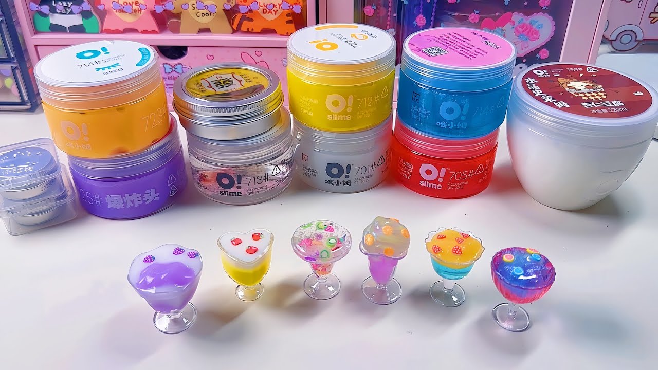 Oh Xiaomu Slime Pinch Fun Squeeze Slime Креативный ASMR ручной работы