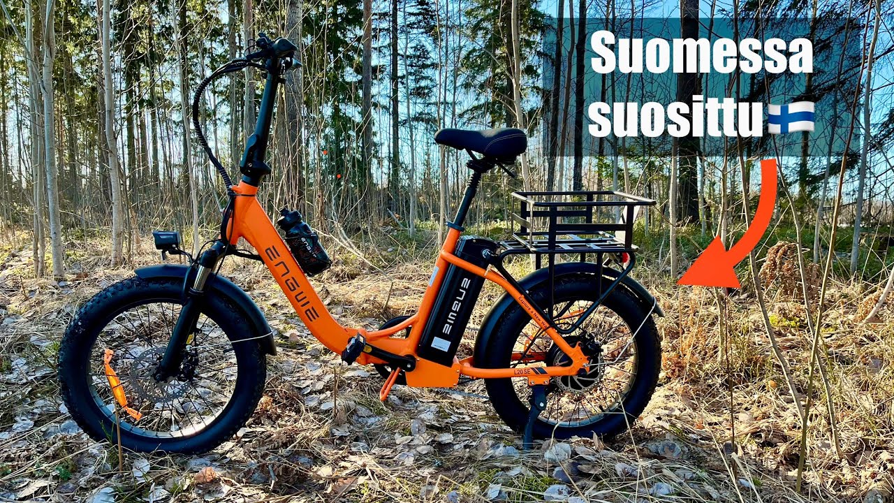 Suomessa suosittu halpa sähköpyörä🇫🇮👍 | Engwe L20 SE