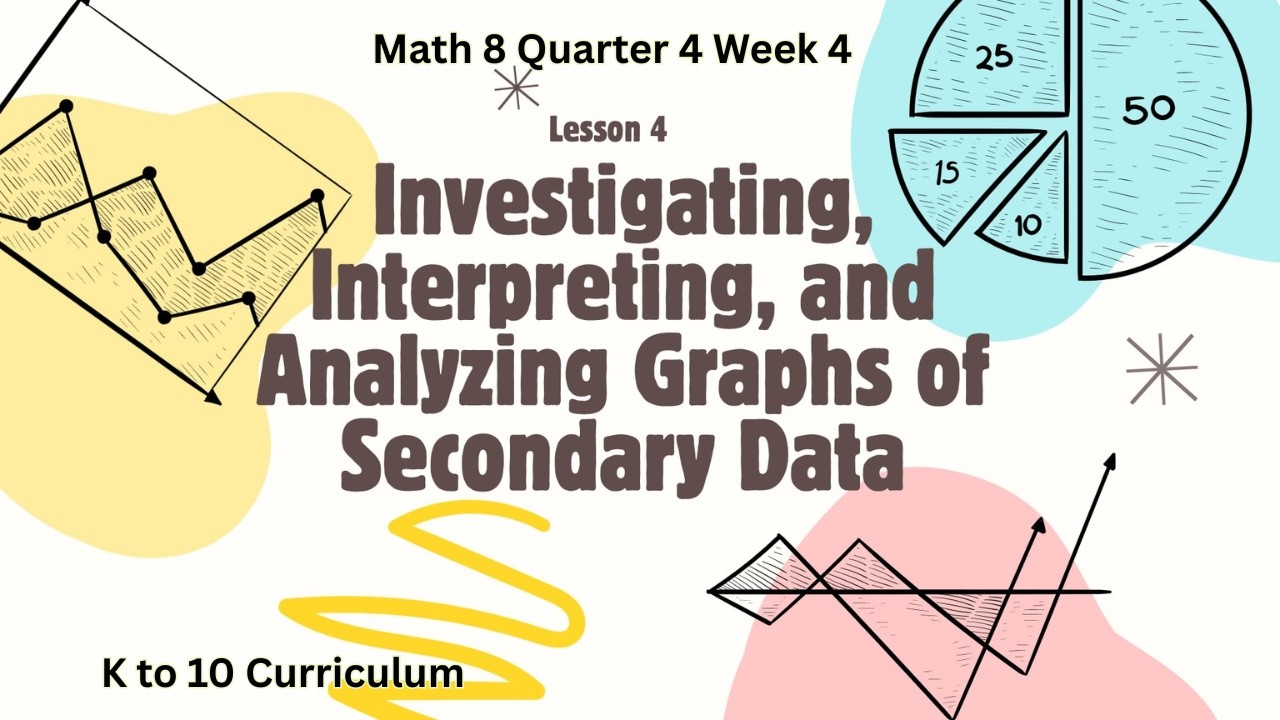 Math 8 Quarter 4 Week 4 - Investigating, Interpreting, and Analyzing Graphs of Secondary Data (K-10)