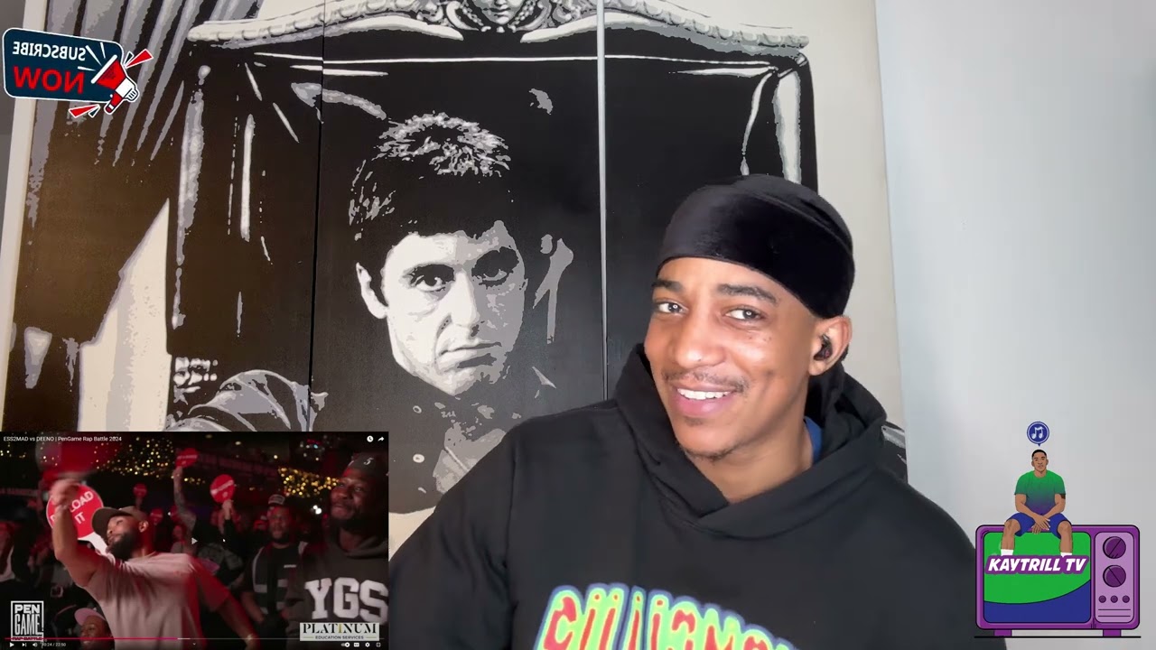 ESS2MAD vs DEENO - PenGame Rap Battle 2024 [Kay reacts]