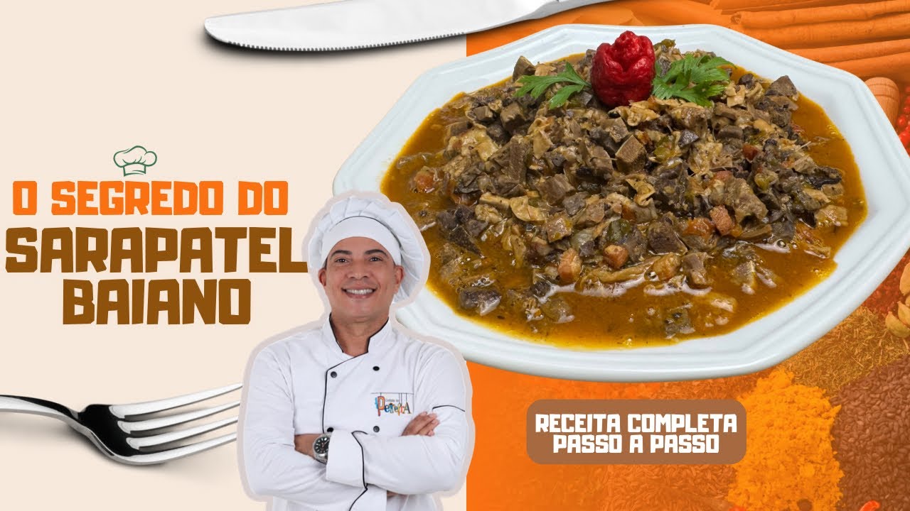 SARAPATEL BAIANO | O segredo do tempero e da receita completa passo a passo