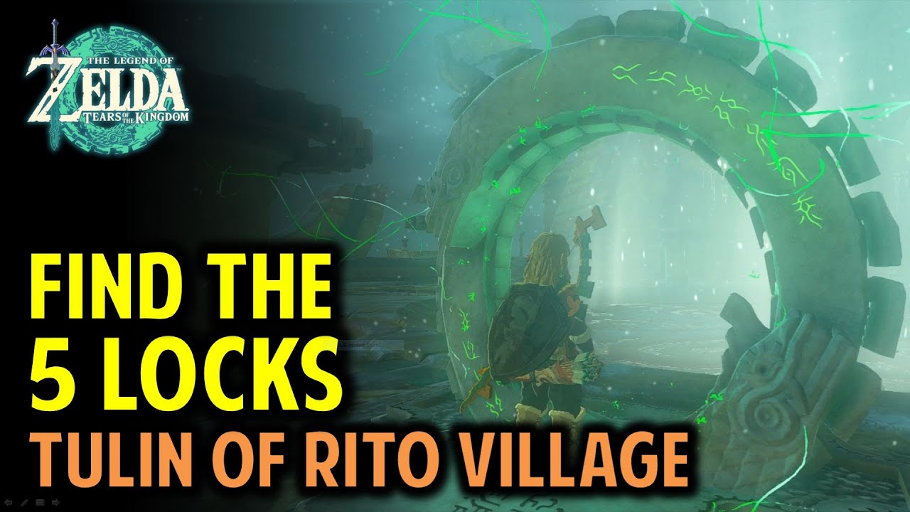 Find the Five Locks & Open the Hatch in Wind Temple | The Legend of Zelda: Tears of the Kingdom