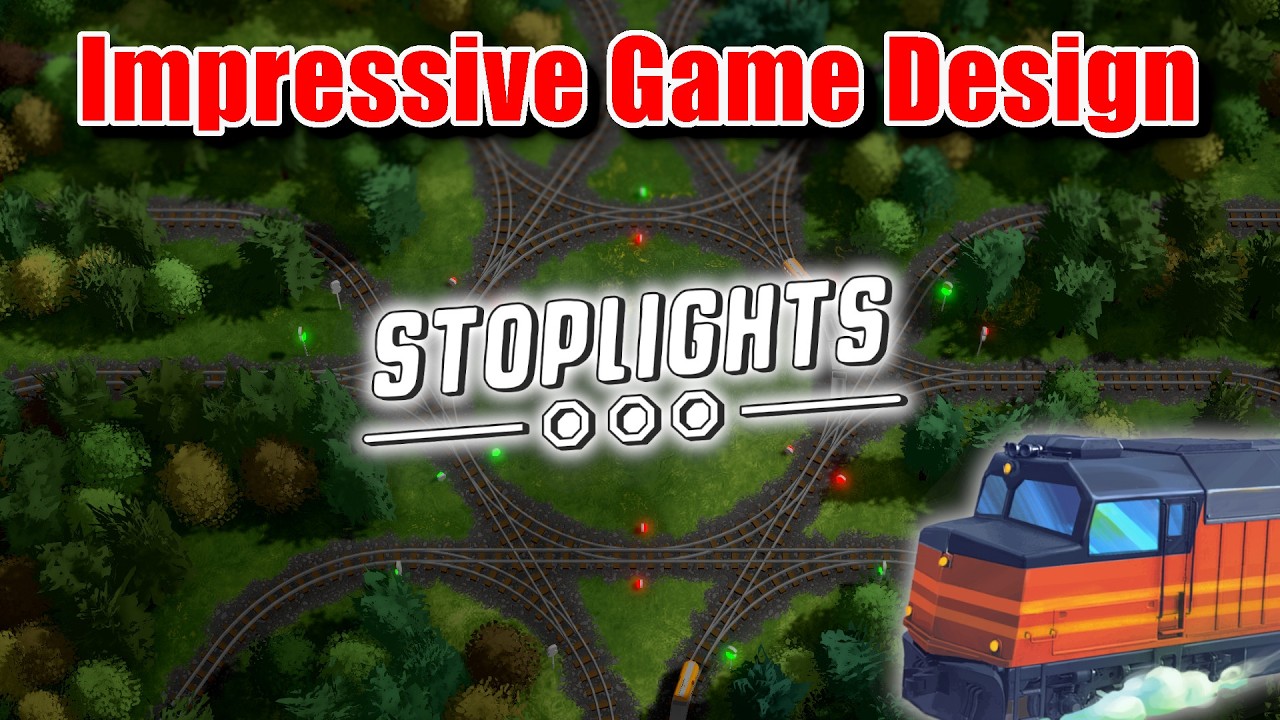 The Most Intuitive Train Game I've Played? - Stoplights First Look