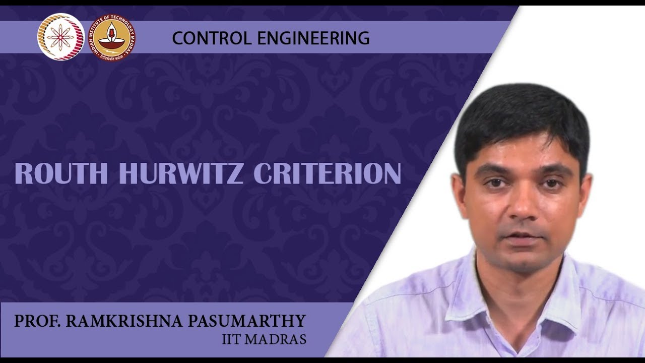 Routh Hurwitz Criterion