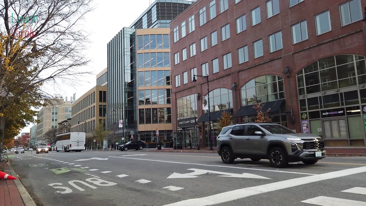 Central to Harvard Square, Cambridge, Massachusetts, USA | Walking Tour