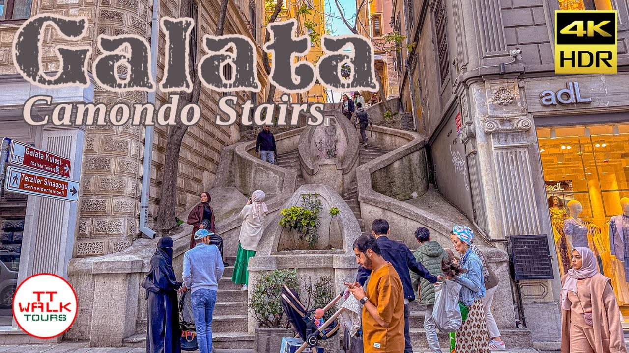 Discover the Secrets of Istanbul on an Unforgettable Walking Tour! Galata Walking Tour | 4K UHD HDR