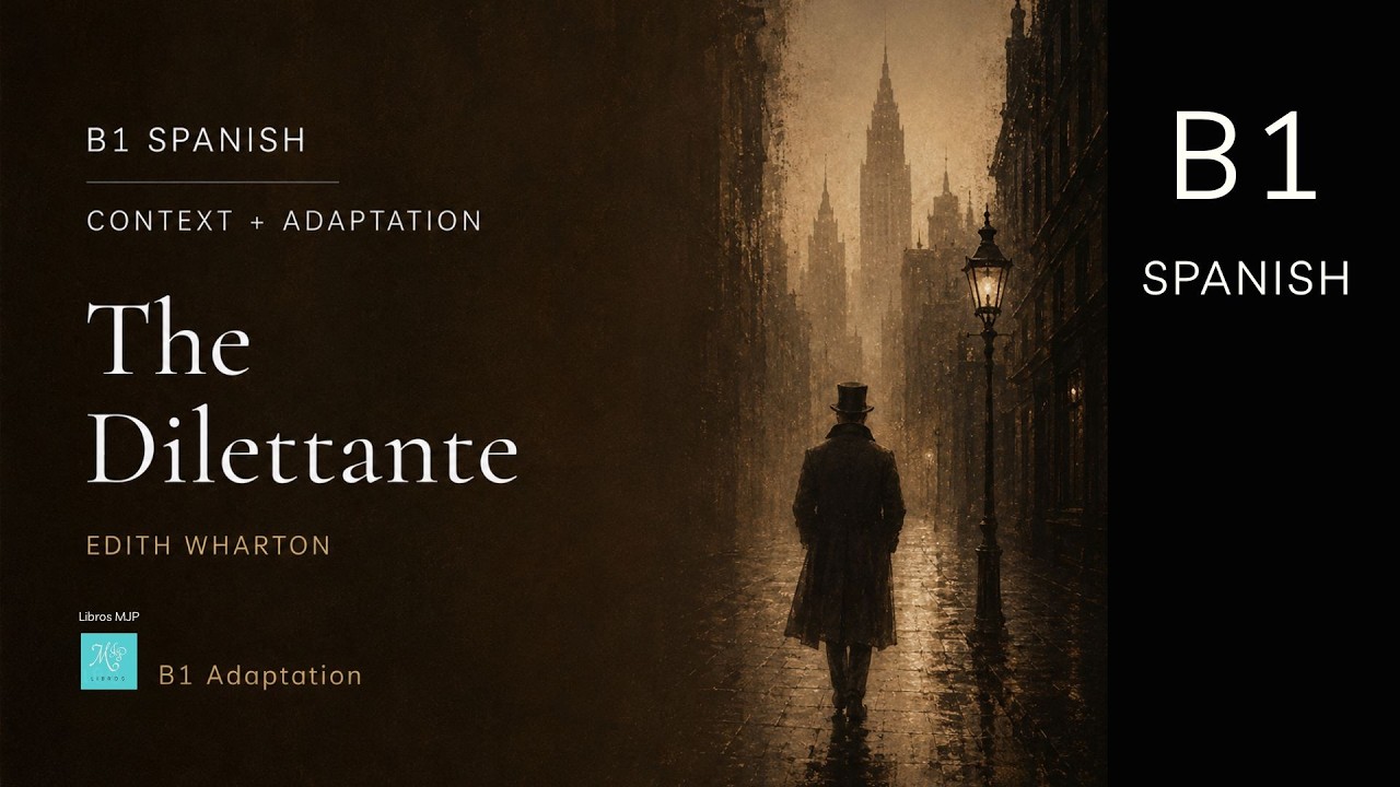 The Dilettante: Edith Wharton &ndash; B1 Spanish Adapted Story