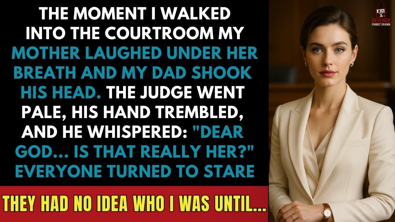 The Moment I Walked Into The Courtroom My Mother Laughed Under Her Breath And My Dad Shook His Head