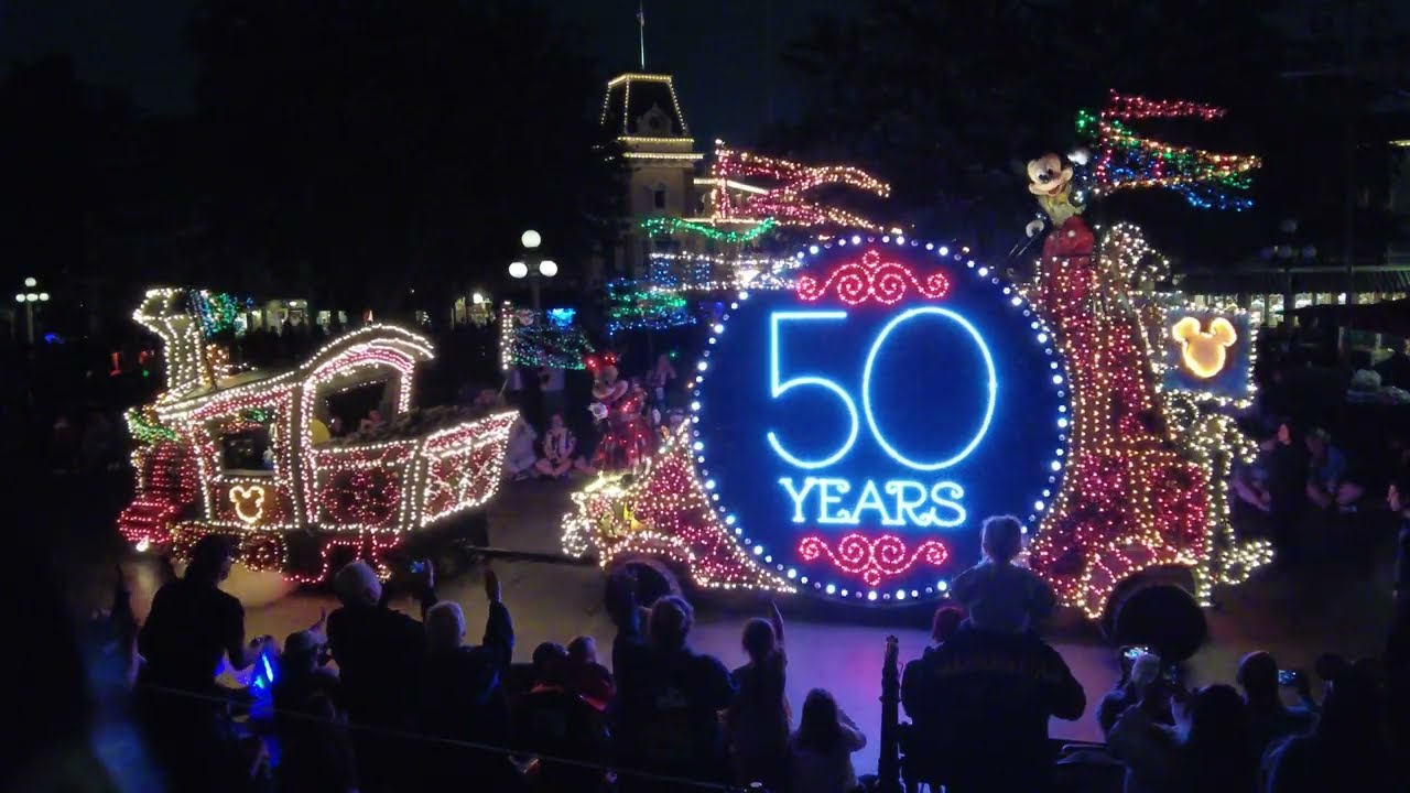 The Main Street Electrical Parade| 50th Anniversary 2022