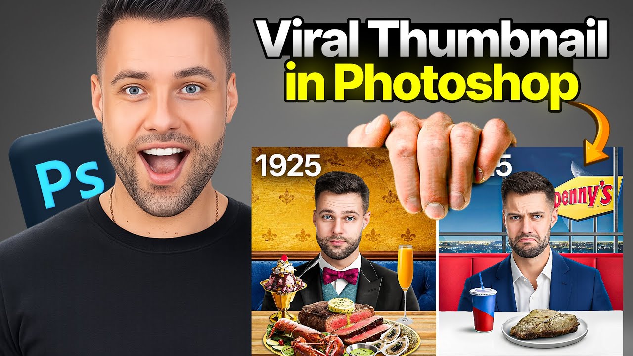 How to make Viral Thumbnails in Photoshop