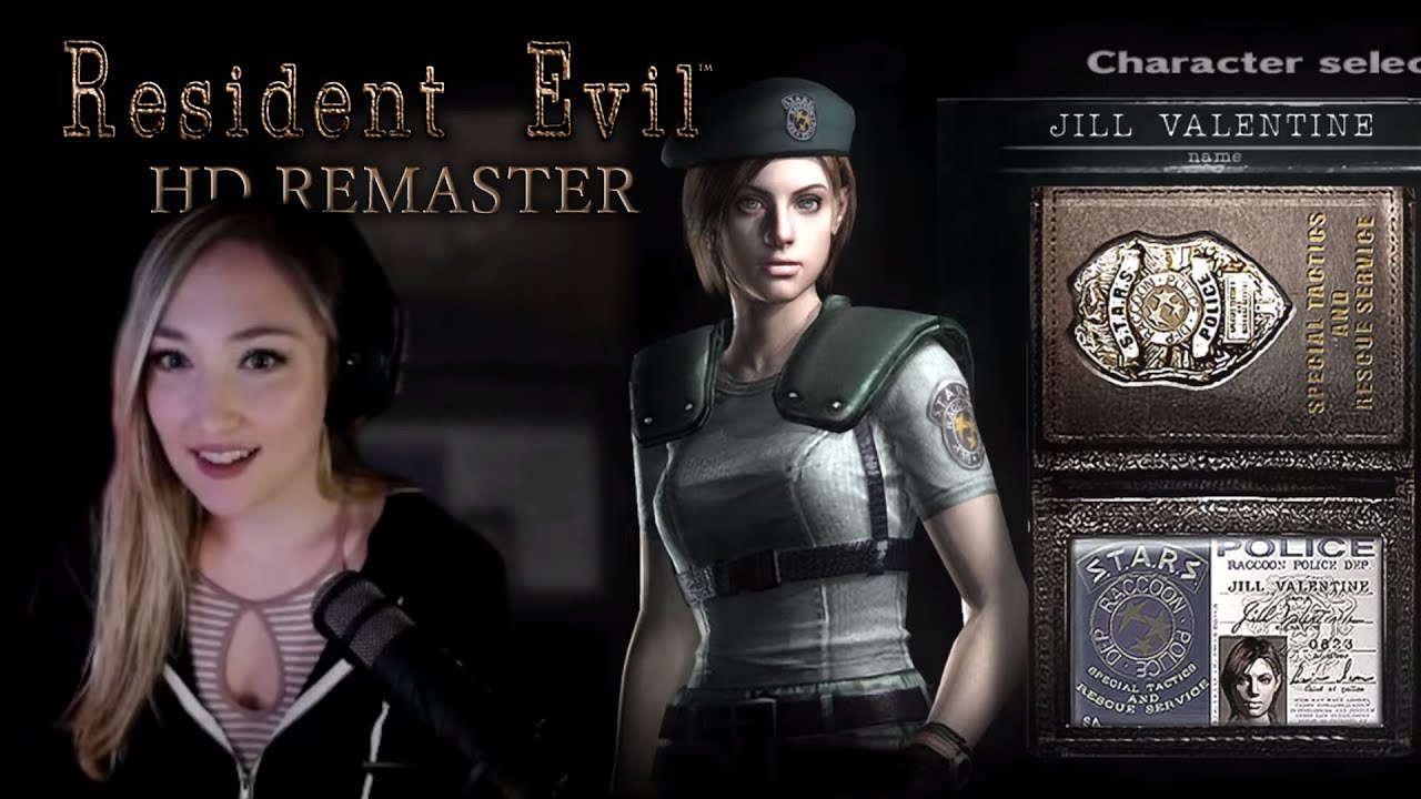 First time Resident Evil (HD Remaster Jill Part 1)
