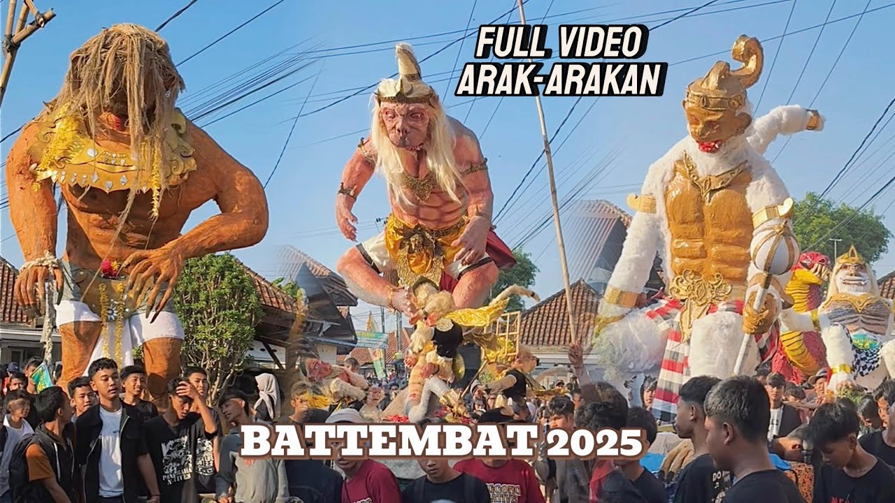 FULL Arak Arakan BATTEMBAT 2025 || Tengahtani Cirebon