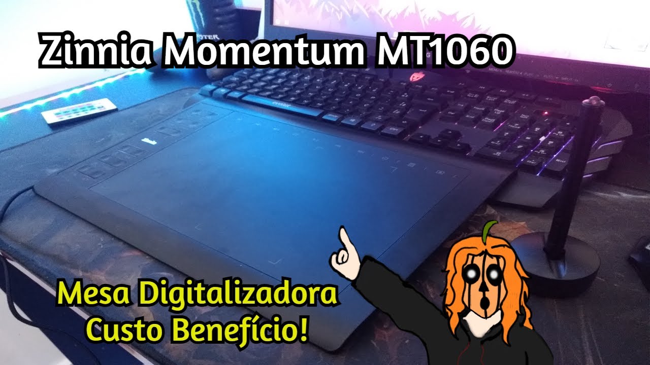 Minha primeira Mesa Digitalizadora - Zinnia Momentum MT1060