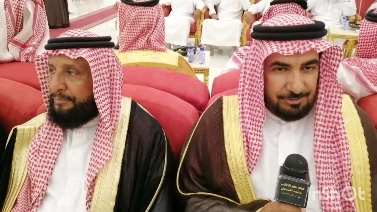 حفل زواج سعود بن هارب بن عجوين الرشيدي تاريخ 1446/1/22قصر الشرق حائل