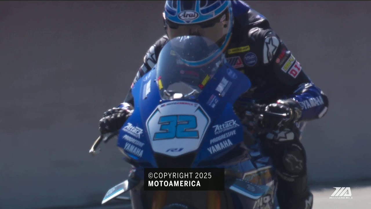 Гонка Superbike Race 2 в Ridge Motorsports Park 2025 — ПОЛНЫЙ КОНЕЦ | MotoAmerica