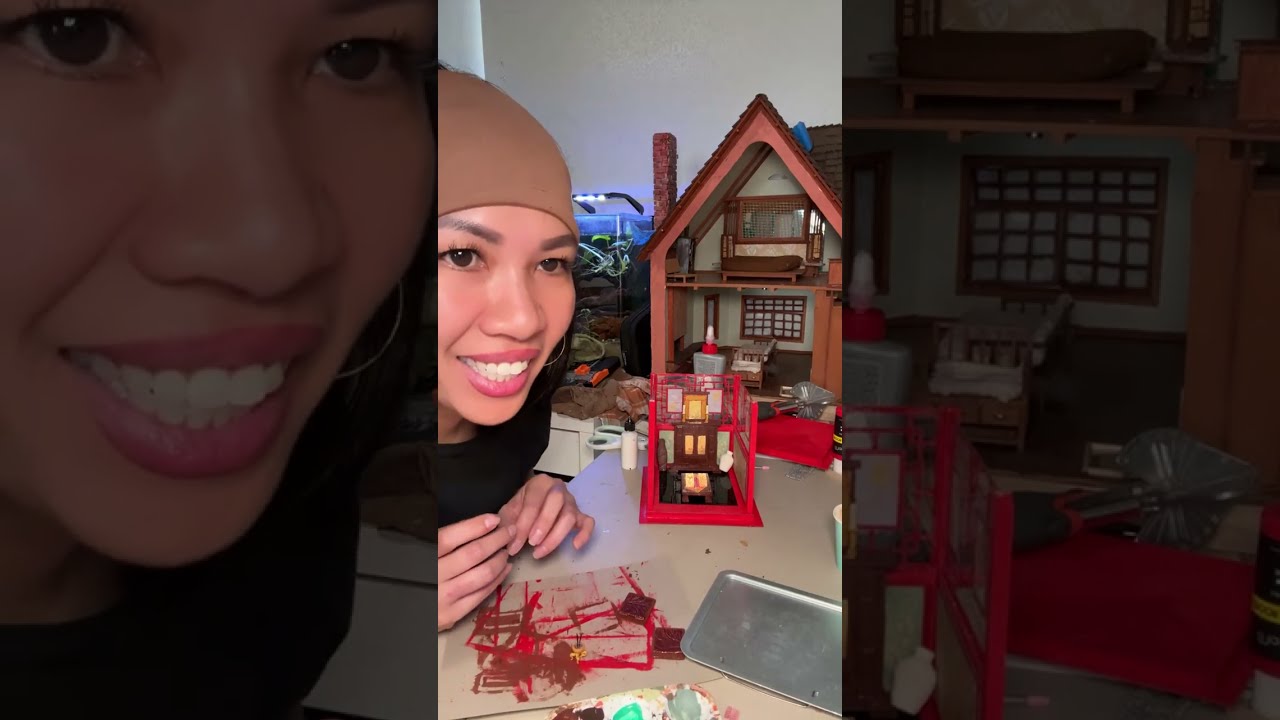 Crafting with Phebe is live! DIY miniature dollhouse builds