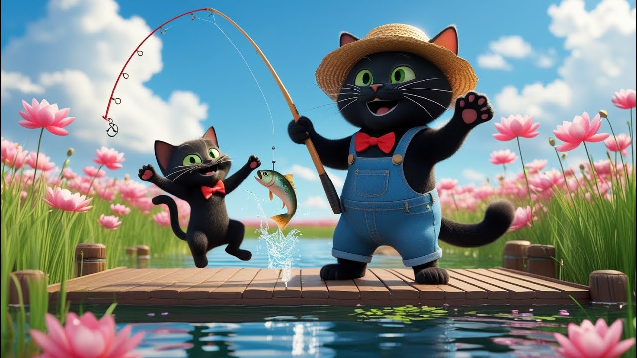 Meow Mission: The Fish Dance! 😺🕺