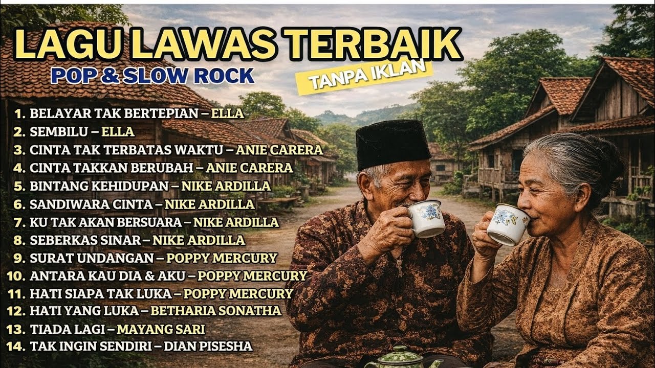 Kumpulan Lagu Lawas Paling Enak Didengar | Pop & Slow Rock Nostalgia