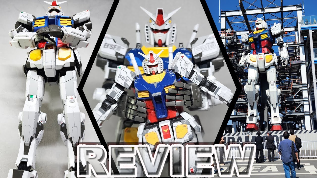THE BIGGEST GUNDAM IN MY COLLECTION! | 1/48 RX-78F00 Gundam Review Yokohoma Gundam Factory Exclusive