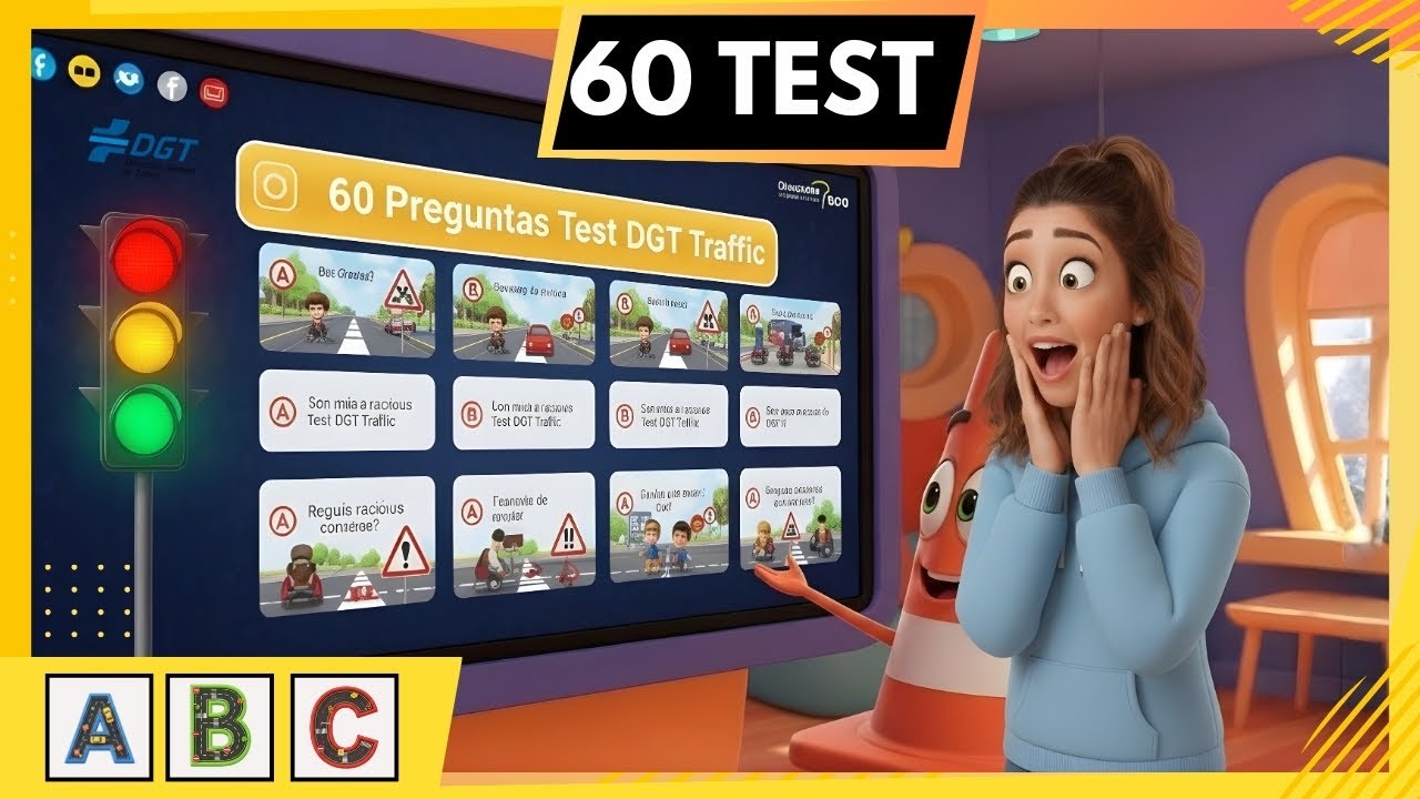 🤯 ¡RETO 60 PREGUNTAS! El test de la DGT que solo aprueban los expertos