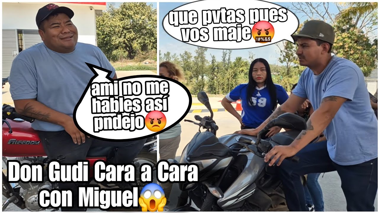 Gudi 3mpvtado Llegó a Buscar a Miguel asta donde Vive/ te arde que ande saliendo con ingrid le dijo