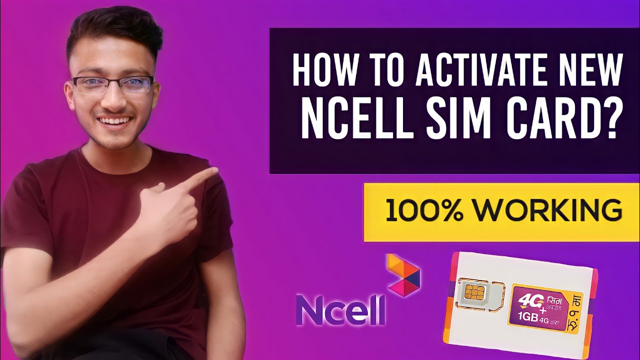 How to activate NCELL SIM CARD ? | 100% Working Method | AwDeep Studio |