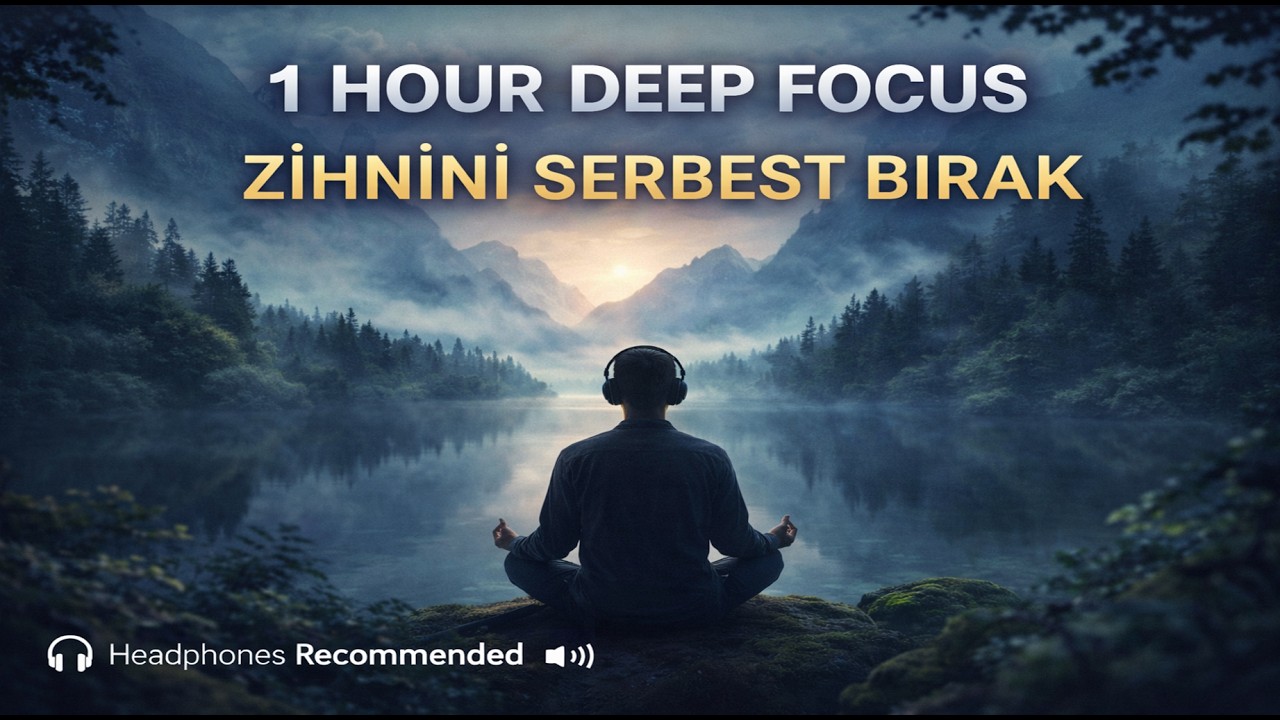 Derin Odak (Deep Focus): Verimli Çalışma ve Zihin Dinginliği İçin Ortam Müziği