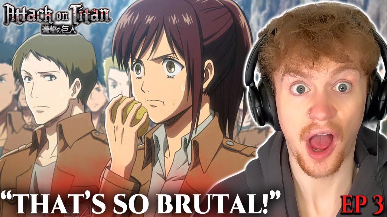 MY FIRST TIME WATCHING ANIME *Attack on Titan* Episode 3 A Dim Light Amid Despair