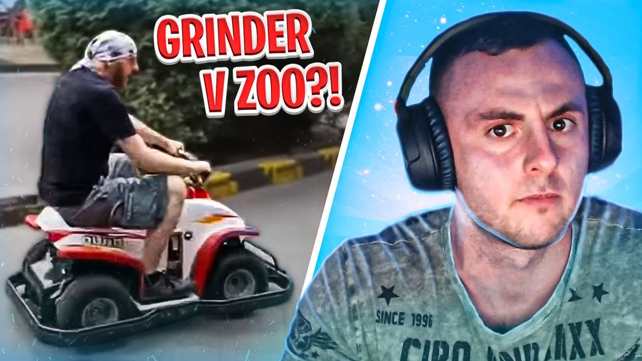 GRINDER SI UŽÍVA V ZOO! | REAGUJEM