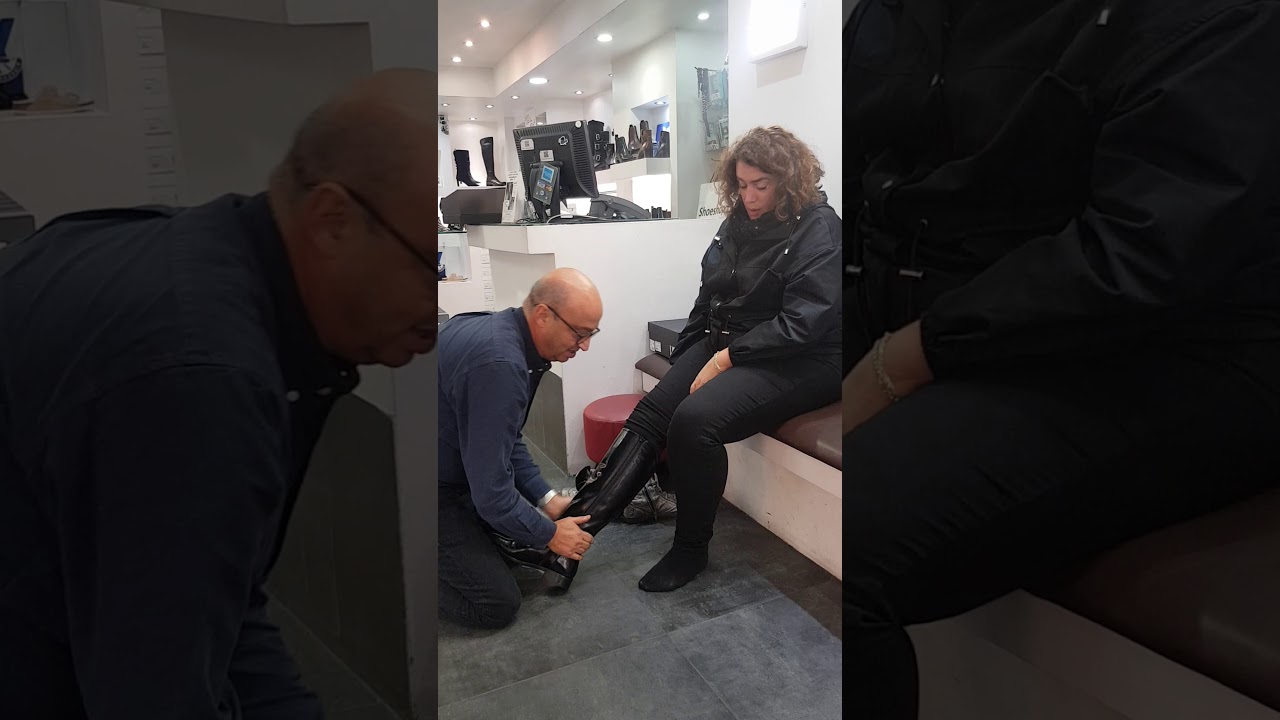 Bottes réalisées en 24 à votre largeur de mollets