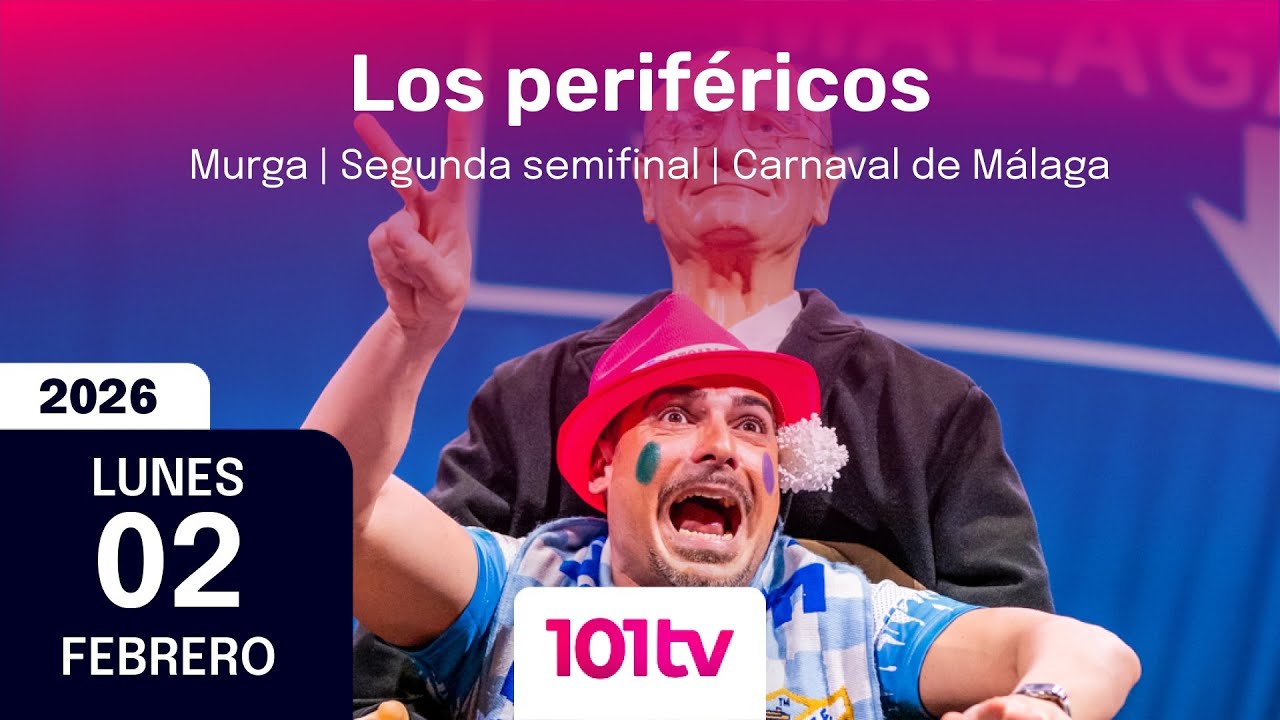 #COACMLG 🔴 Los periféricos (Murga) | Segunda semifinal | Teatro Cervantes