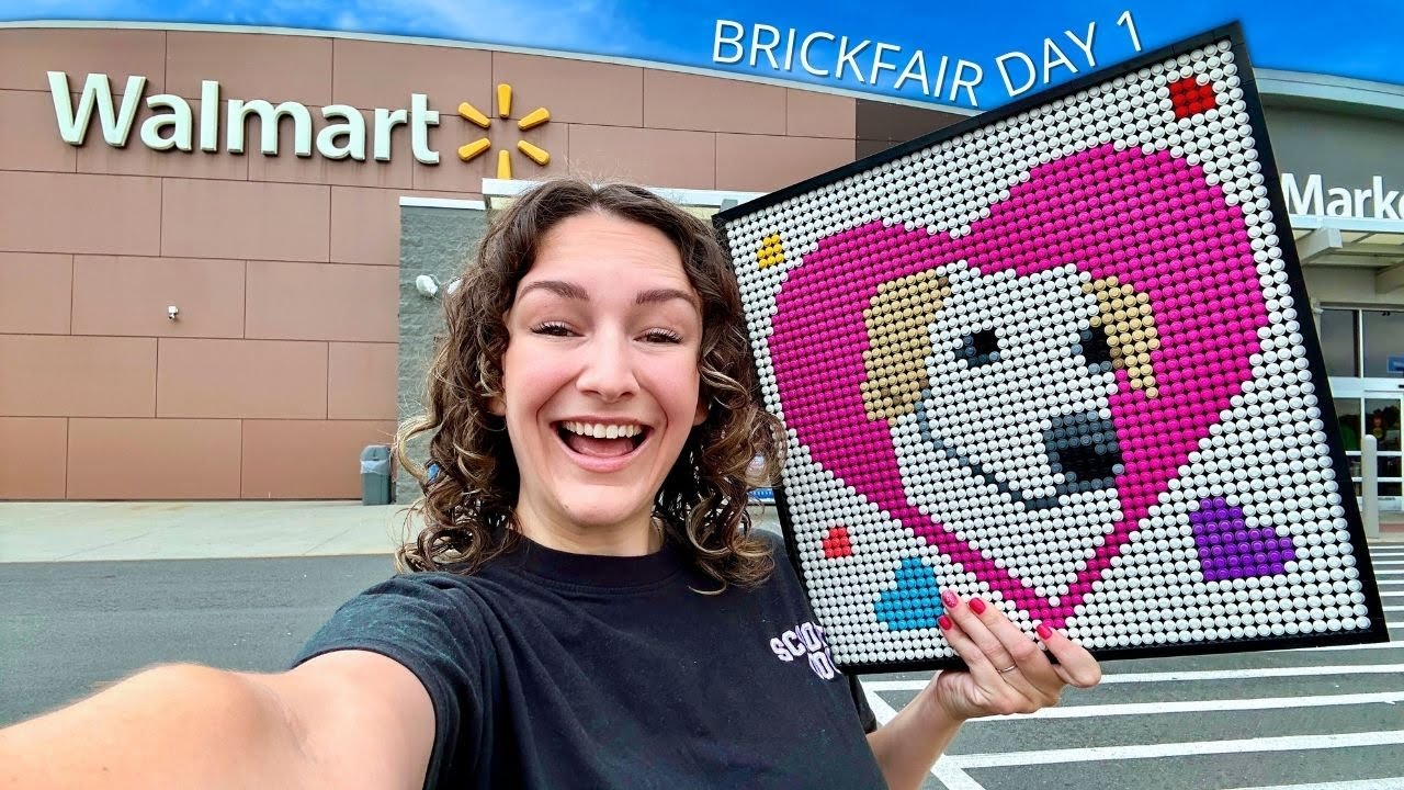 LEGO Convention Vlog Day 1: LEGO Clearance Shopping & BIG SURPRISE!!